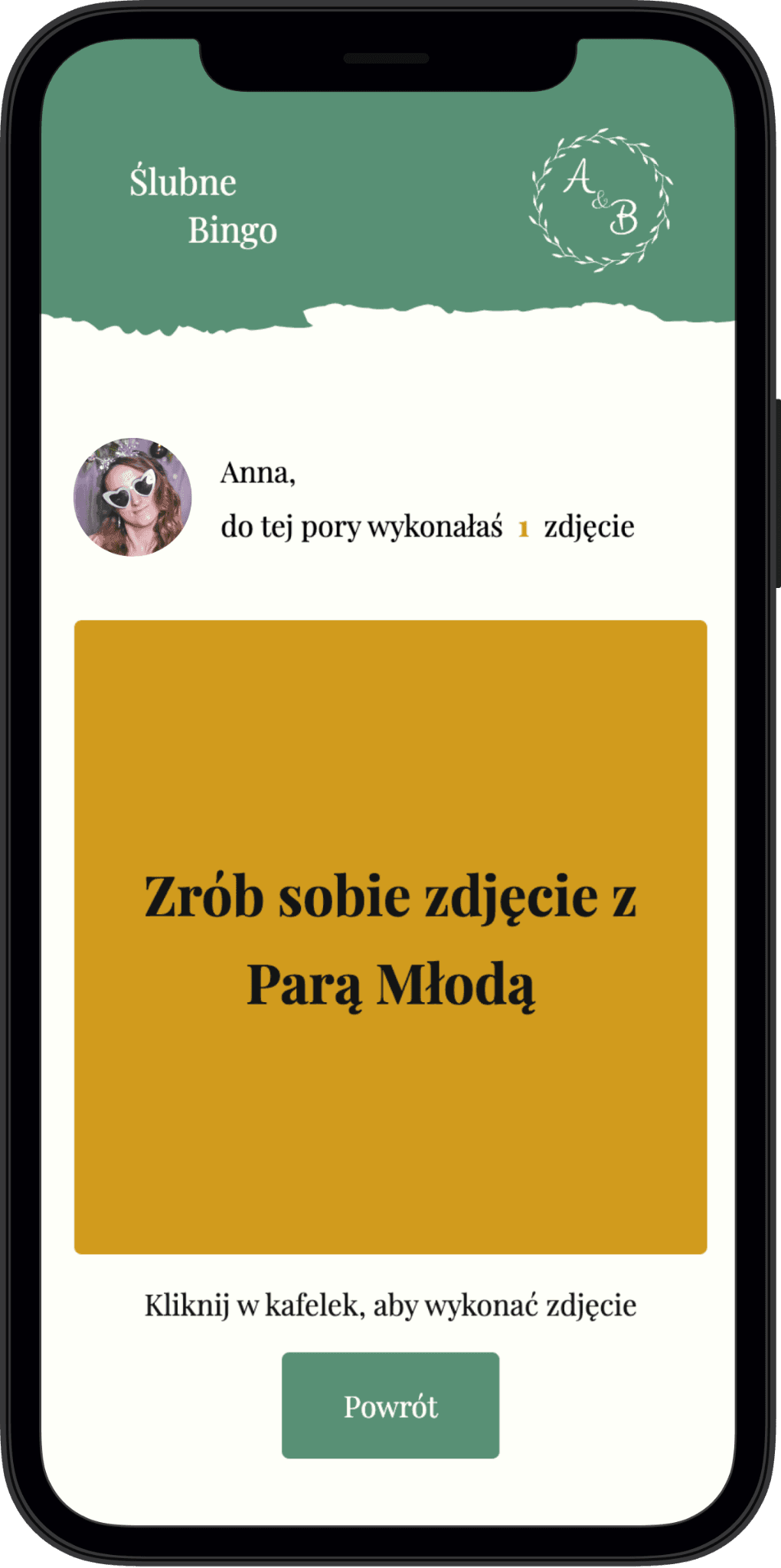 Zadanie fotograficzne ze zdjęciem z Parą Młodą